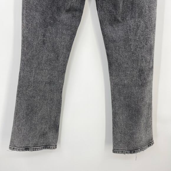 Anine Bing | Lara Jean Charcoal High Rise Ankle Flare 27 - Picture 13 of 13